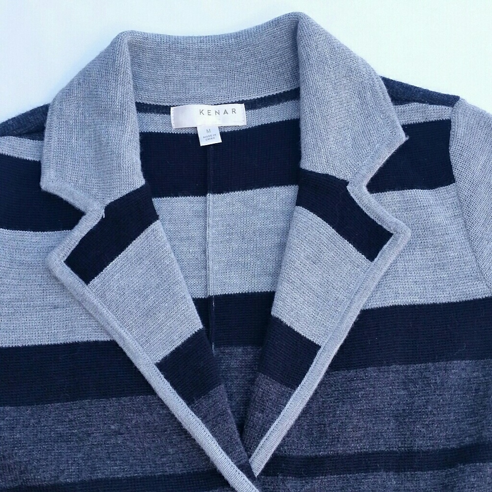 Kenar Tailored Fit Cardigan Jacket - Picture 3 of 8